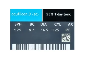 Biomedics 1 Day Extra Toric