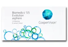 Biomedics 55 Evolution (6 lentillas)