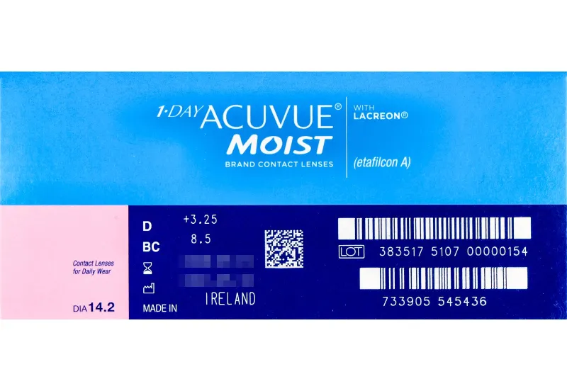 1 Day Acuvue Moist (180 lentillas) | Lentillas Si