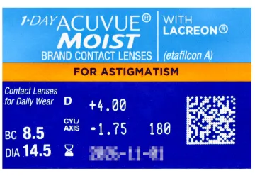 1 Day Acuvue Moist for Astigmatism (INFO)