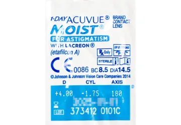 1 Day Acuvue Moist for Astigmatism (BLISTER)