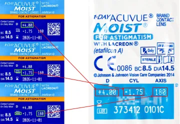 1 Day Acuvue Moist for Astigmatism