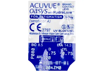 Acuvue Oasys 1 Day with HydraLuxe