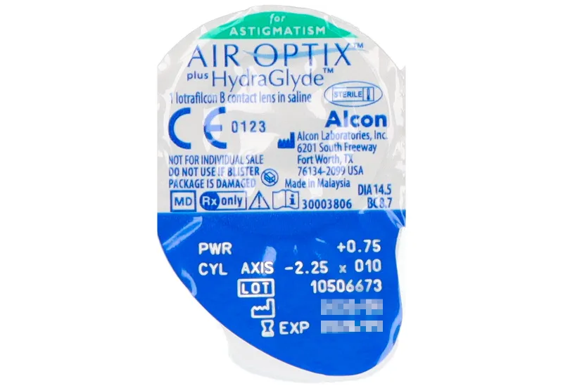 Air Optix HydraGlyde Astigmatism - Lentillas Si