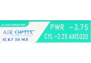 Air Optix for Astigmatism 6pk (INFO)