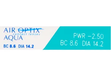 Lentes de contacto Air Optix Aqua