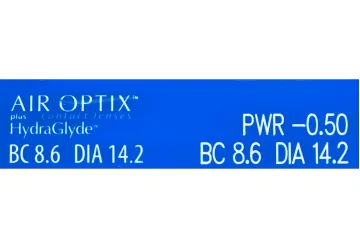 Air Optix plus HydraGlyde (caja de 6) (INFO)