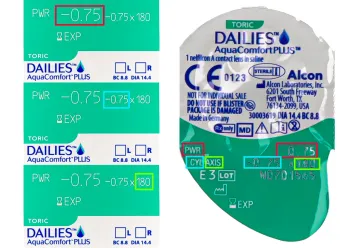 Dailies AquaComfort Plus Toric