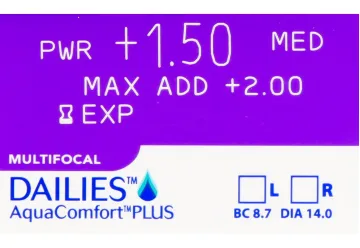 Dailies AquaComfort Plus Multifocal (INFO)