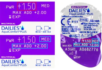 Dailies AquaComfort Plus Multifocal