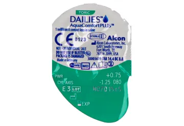 Dailies AquaComfort Plus Toric 90pk (BLISTER)