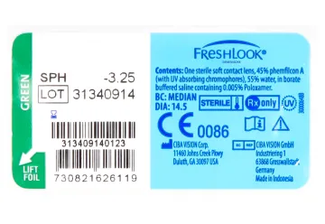 FreshLook Dimensions