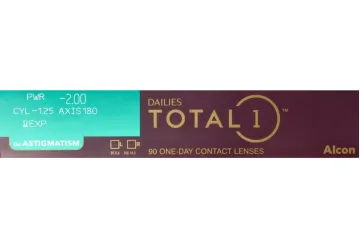 Dailies Total 1 for Astigmatism (90 lentillas) (INFO)