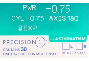 Precision 1 for Astigmatism (30) (INFO)