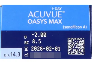 Acuvue Oasys Max 1 Day (30) (INFO)