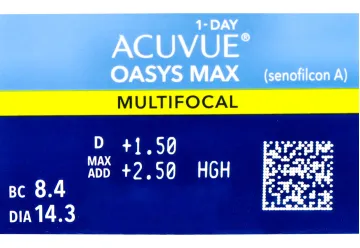 Acuvue Oasys Max 1-Day Multifocal (30) (INFO)