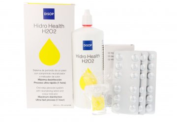 Hidro Health H2O2 (360 ml + 36 Comprimidos) COVER
