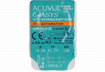 Acuvue Oasys for Astigmatism (BLISTER)