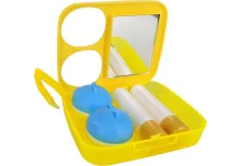 Estuche Kit de Viaje Amarillo