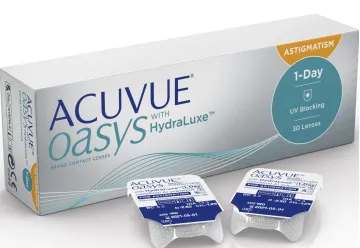 Acuvue Oasys 1 Day with HydraLuxe