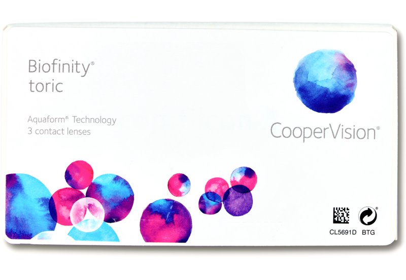Biofinity Toric - Lentillas Si