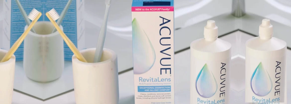 Acuvue RevitaLens: La solución desinfectante multiusos ideal
