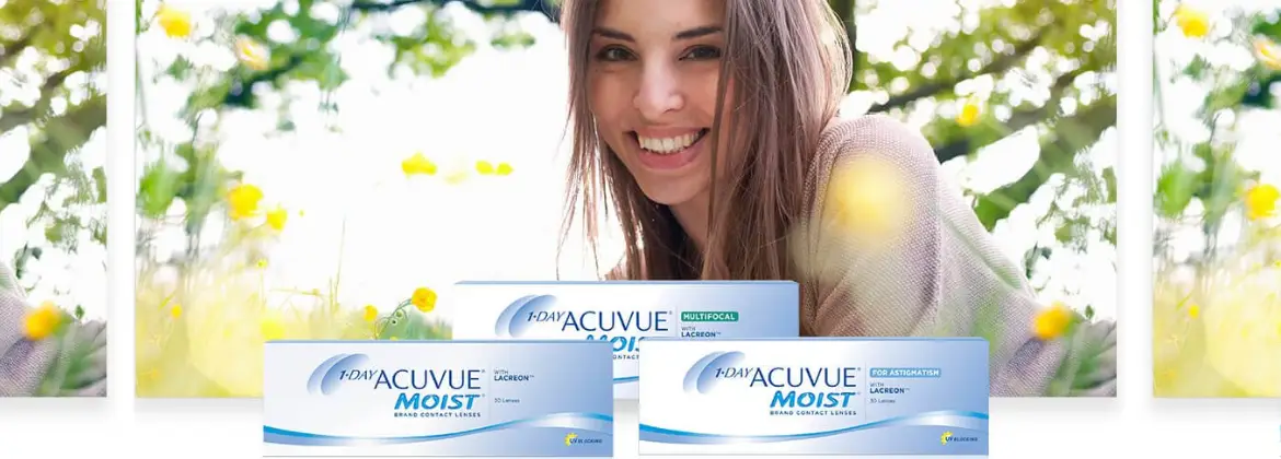 ¿Por qué comprar lentillas Acuvue Moist?