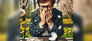La alergia al polen y el uso de las lentillas