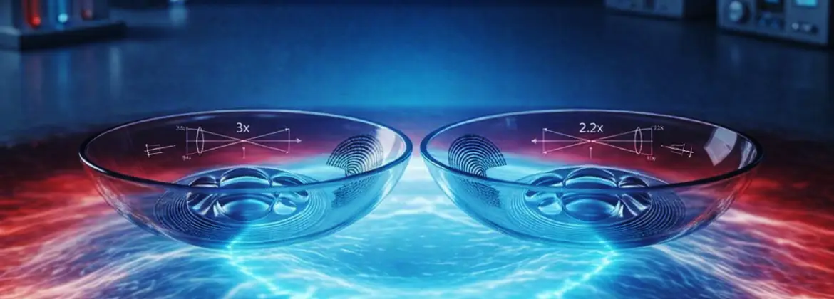 Conozca todo sobre las lentes de contacto telescópicas