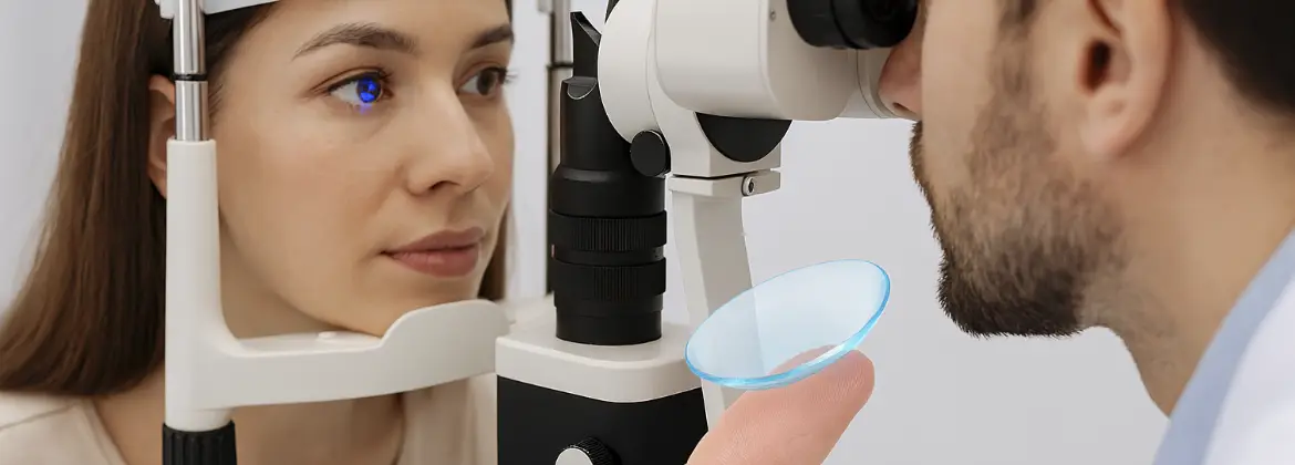 Qué lentes de contacto se pueden usar después de una cirugía de crosslinking