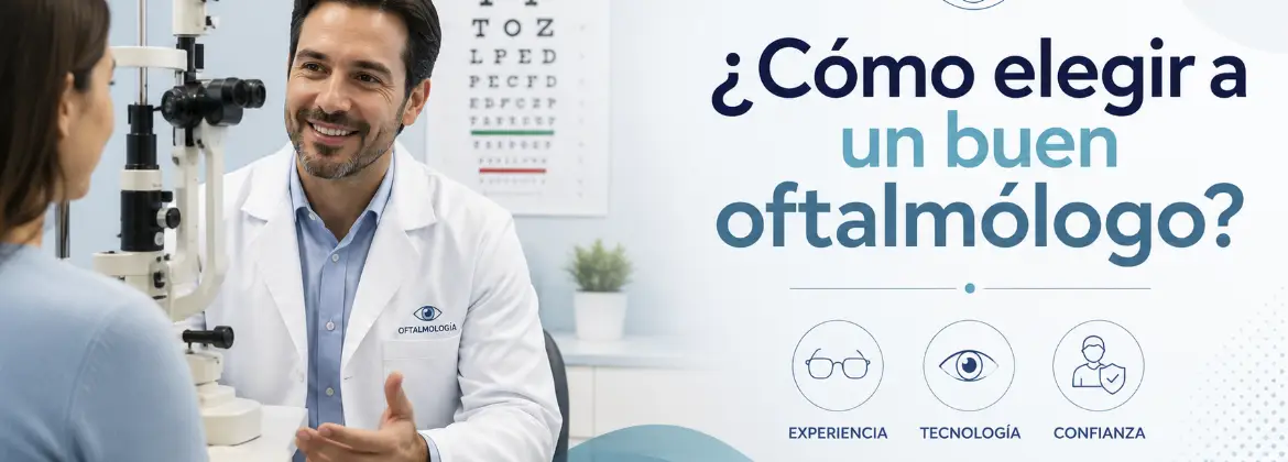 ¿Cómo elegir a un buen oftalmólogo?