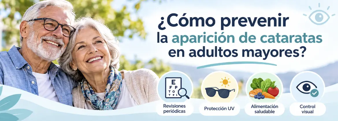 ¿Cómo prevenir la aparición de cataratas en adultos mayores?