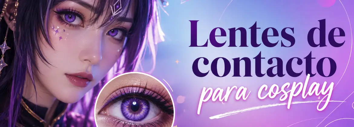 Lentes de contacto para cosplay